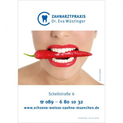 Praxisplakat Werbung München